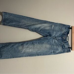 BKE  Carter Men's Distressed Blue Jeans